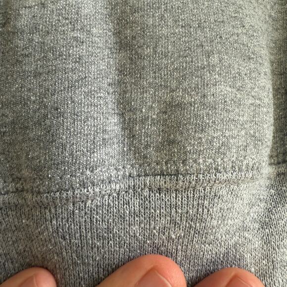 Ravenna Ravens Pullover Hoodie Gray L Large Jerzees Super Sweats Long Sleeve - Picture 10 of 10